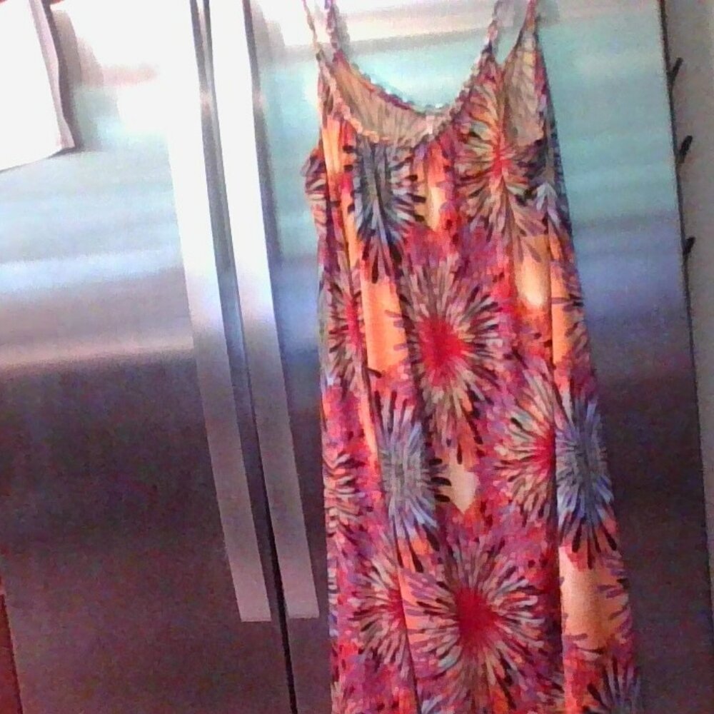 colorful summer dress